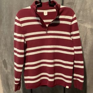 Gap Zipper Pullover Sweater